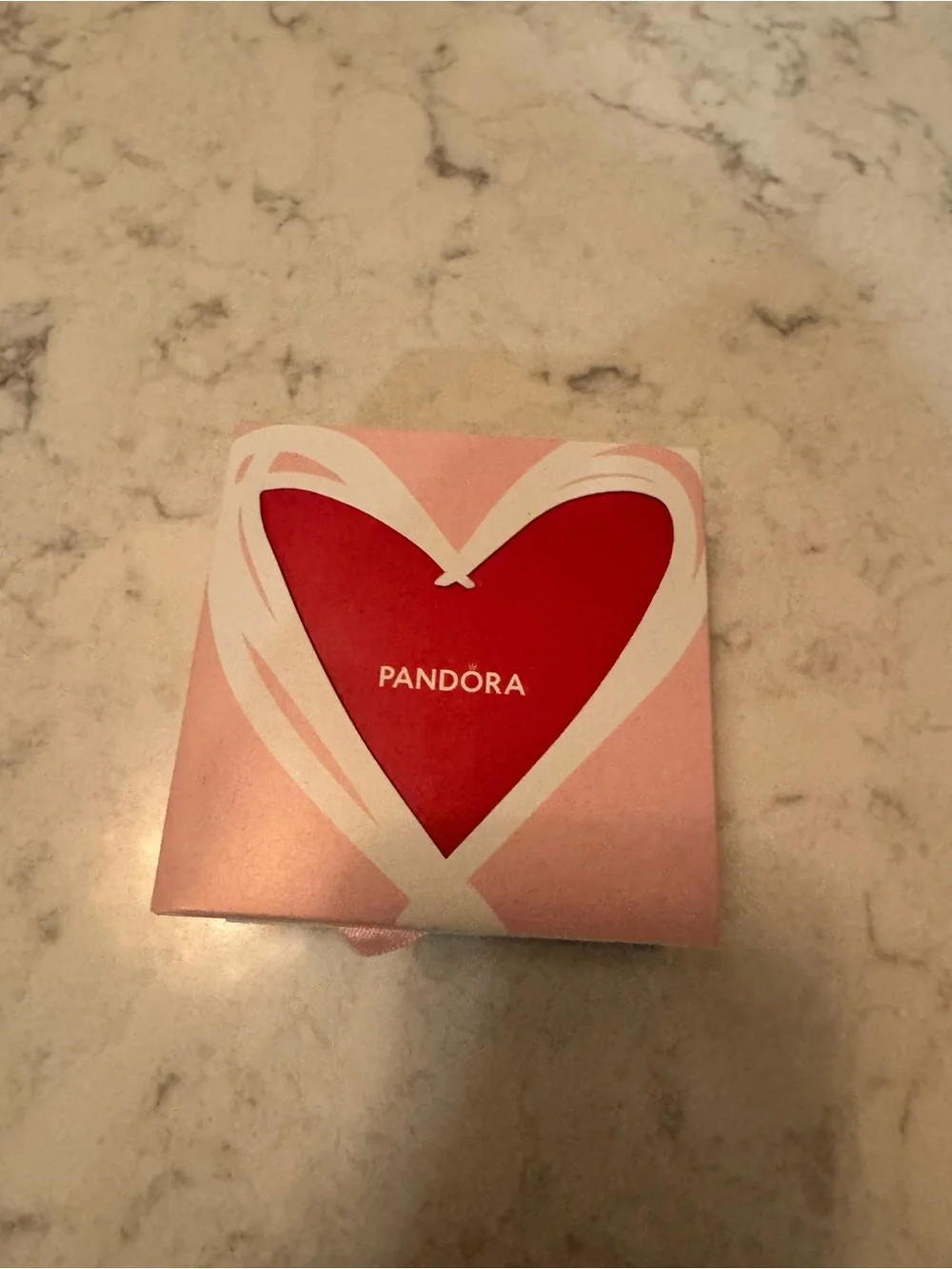Pandora Rose Gold Heart Slider Bracelet Unworn w/ Box